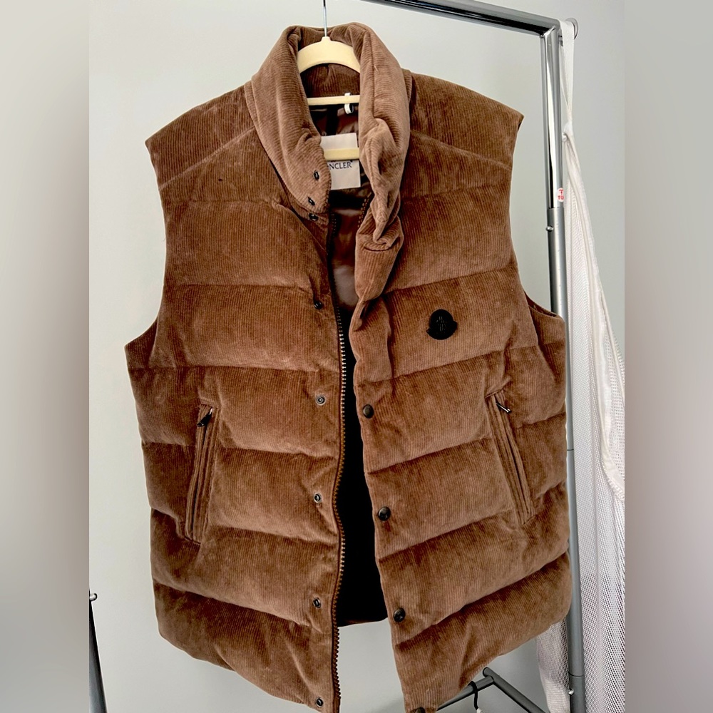 Moncler - Velvet Tib Gilet Vest RARE FIND